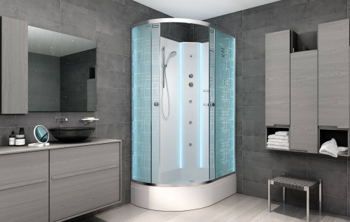 Душевая кабина AvaCan EM2712 N R LED фото 3