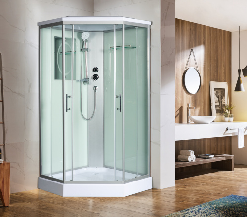 Душевые кабины WeltWasser NESSE 902 900х900х2170 мм фото 9