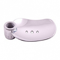 PD0097/22 Мыльница пластик/хром для душевой штанги d22 мм. (MD0695; MD0554) RAV Slezak