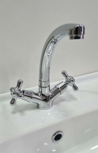 Смеситель для раковины OneLife P03-002cr полимерный фото 6