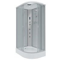 Душевая кабина Niagara NG-3312-14LF (1200х800х2150) низкий поддон(13см) стекло МАТОВОЕ 3 места