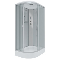 Душевая кабина Niagara NG-3312-14RP (1200х800х2150) низкий поддон(13см) стекло МАТОВОЕ 3 места