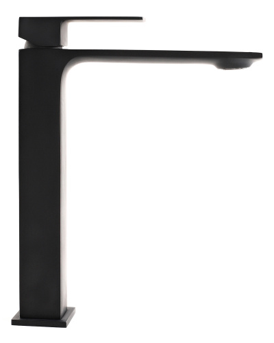 Смеситель для раковины Orange Lutz M04-121b черный фото 4