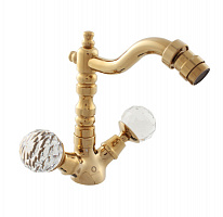 BRILLIANCE121.5/9Z BRILLIANCE - смеситель для биде с сифоном, CLICK-CLACK, ЦВЕТ ЗОЛОТО RAV Slezak