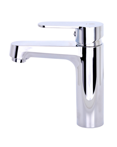 OneLife P07-021cr полимерный смеситель для раковины, хром фото 5