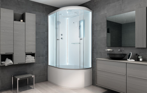 Душевая кабина AvaCan D120S LED L фото 3