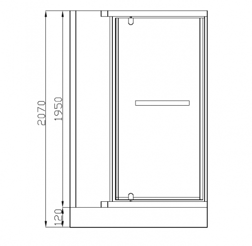 Душевой уголок Ceruttispa ZQ91T без поддона фото 5