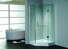 Душевое ограждение GROSSMAN GR-8090 Classic 90*90*185 трапеция, дверь распашная