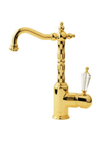 Смеситель для умывальника, высокий