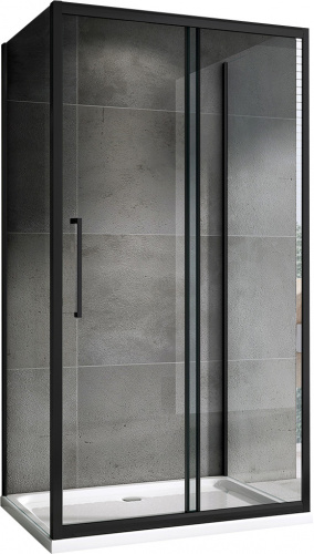 Душевой уголок ABBER Schwarzer Diamant AG30110BH-S70B-S70B фото 2