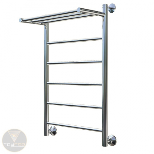 Водяной полотенцесушитель «АСПЕКТ» НП серия 1 с полкой фото 2