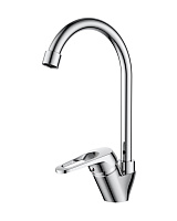 OneLife P11-001cr полимерный смеситель для кухни, хром