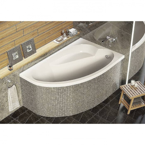 Акриловая ванна Alex Baitler Nero 160х100 правая пустая фото 4