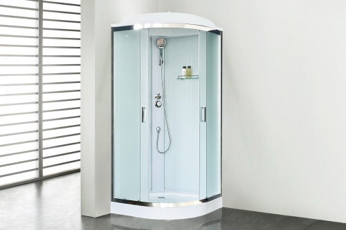 Душевая кабина Royal Bath  RB 90HK5-WC-CH (белое/матовое) фото 4