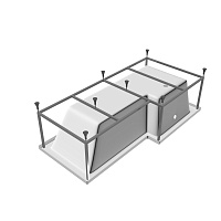 Каркас Vayer Options 170х70/85