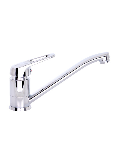 OneLife P11-000cr полимерный смеситель для кухни, хром фото 4