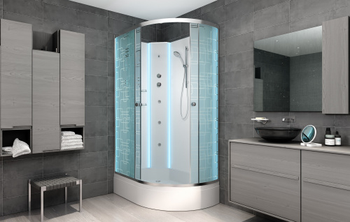 Душевая кабина AvaCan EM2712 N L LED фото 3