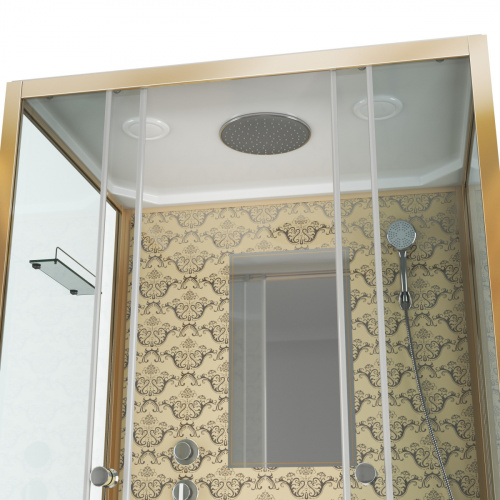 Душевая кабина Niagara Luxe NG 7772QG золото фото 3