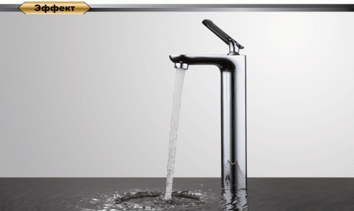 Смеситель для раковины высокий D&K Venice Gondola (DA1022041) фото 3