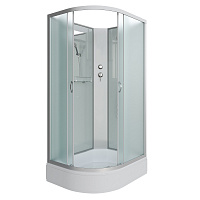 Душевая кабина Niagara. NG-33184-14RBK (1100х800х2000) средний поддон (26см) стекло МАТОВОЕ 4 места