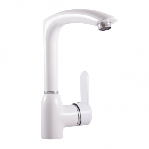 ZA007.5/7B ZAMBEZI- смеситель кухонный, БЕЛЫЙ RAV Slezak