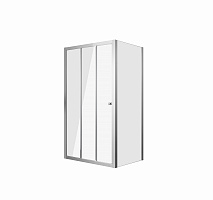 Душевое ограждение GROSSMAN  GR-D110-P100 Falcon (110*100*190) прямоугольник, раздвижная дверь из двух частей 2 ме