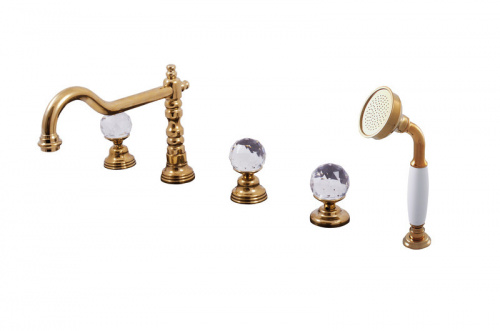 BRILLIANCE164.5P BRILLIANCE - смеситель для ванной, 5 отверстий RAV Slezak фото 2