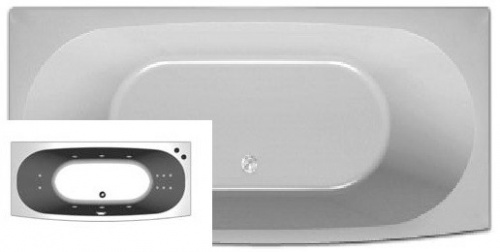 Ванна акриловая Kolpa San VIP 180х80 фото 4