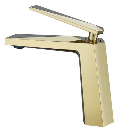 смеситель для умывальника Venturo золото