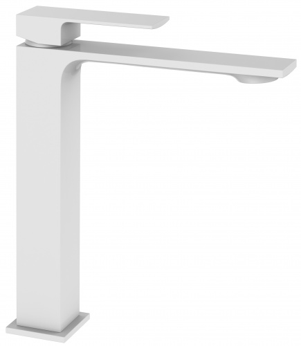 Смеситель для раковины Orange Lutz M04-121w белый фото 2