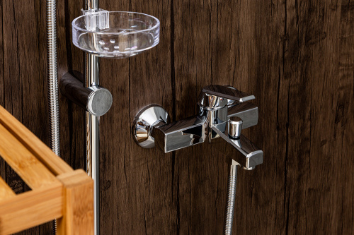 Смеситель для ванны/душа OneLife P02-100cr полимерный фото 9