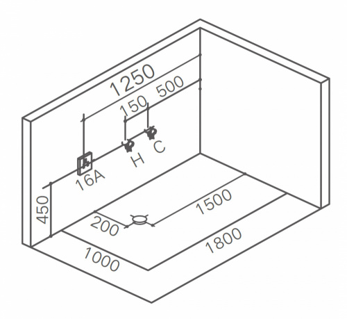 Акриловая ванна Gemy G9258 фото 4