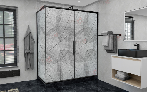 Душевой уголок AvaCan FB2 170-190  + SB100 MT фото 3