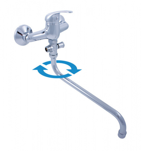 SA556.5 SAZAVA - смеситель комбинированный ванна / умывальник RAV Slezak фото 2