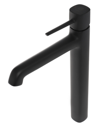 Смеситель для раковины Orange Karl M05-121b черный фото 5