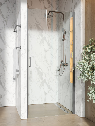 Душевая дверь Orange E05-090TB универсальная 90х190 фото 3