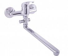 SA058.5 SAZAVA - смеситель комбинированный ванна / умывальник (прямоугольный излив 27см) RAV Slezak