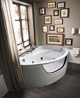 Гидромассажная ванна Black & White Galaxy GB5008 160х100 R