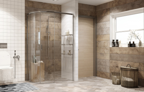 Душевое ограждение Ambassador Queen 11011103R (1200x800x2000), 2 места фото 2