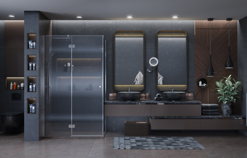 Душевое ограждение Ambassador Diamond 12011104L (1200x800x2000), 1 место фото 3