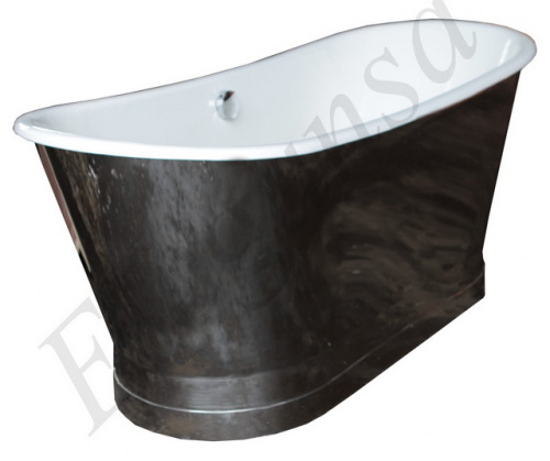 Чугунная ванна отдельностоящяя Elegansa SABINE POLISHED 170х70 фото 4