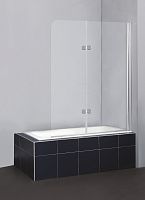 Душевая шторка на ванну BelBagno SELA-V-21-120/140-C-Cr