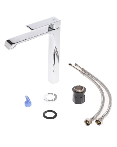 Agger Magic A3012100 Однозахватный смеситель для раковины высокий, хром фото 7