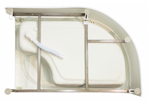 Душевой поддон Royal Bath  RB 8120BK 1200x800x450 левый фото 3