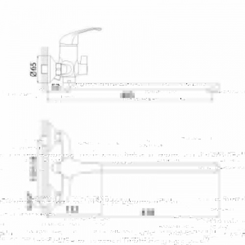 Смеситель для ванны Rossinka A (A35-32) фото 2