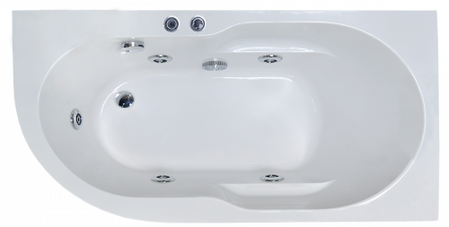 Гидромассажная ванна Royal Bath  AZUR STANDART 170x80x60R