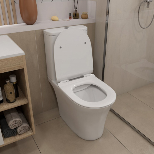 Унитаз напольный Alicaness Polo P N1111  безободковый фото 12