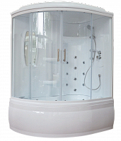 Душевая кабина Royal Bath RB 150ALP-T (прозрачное) правая