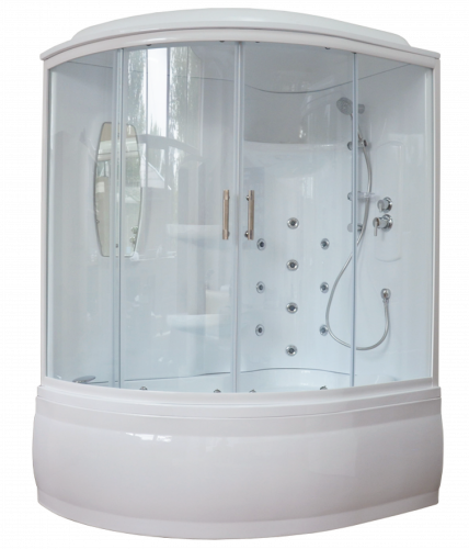 Душевая кабина Royal Bath RB 150ALP-T (прозрачное) правая