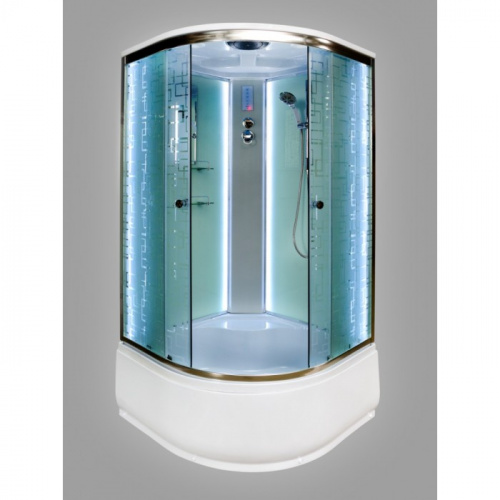 Душевая кабина Deto (DTO)  EM 4590 LED с электрикой
